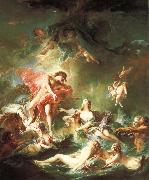 Francois Boucher The Setting of The Sun painting